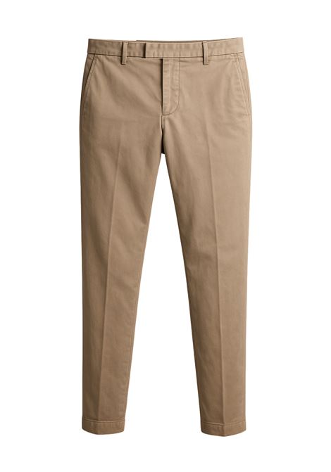 PT Torino Mens Cotton Trousers in Taupe  Skinny Fit PT TORINO |  | COKTZEZ00CL1Y121